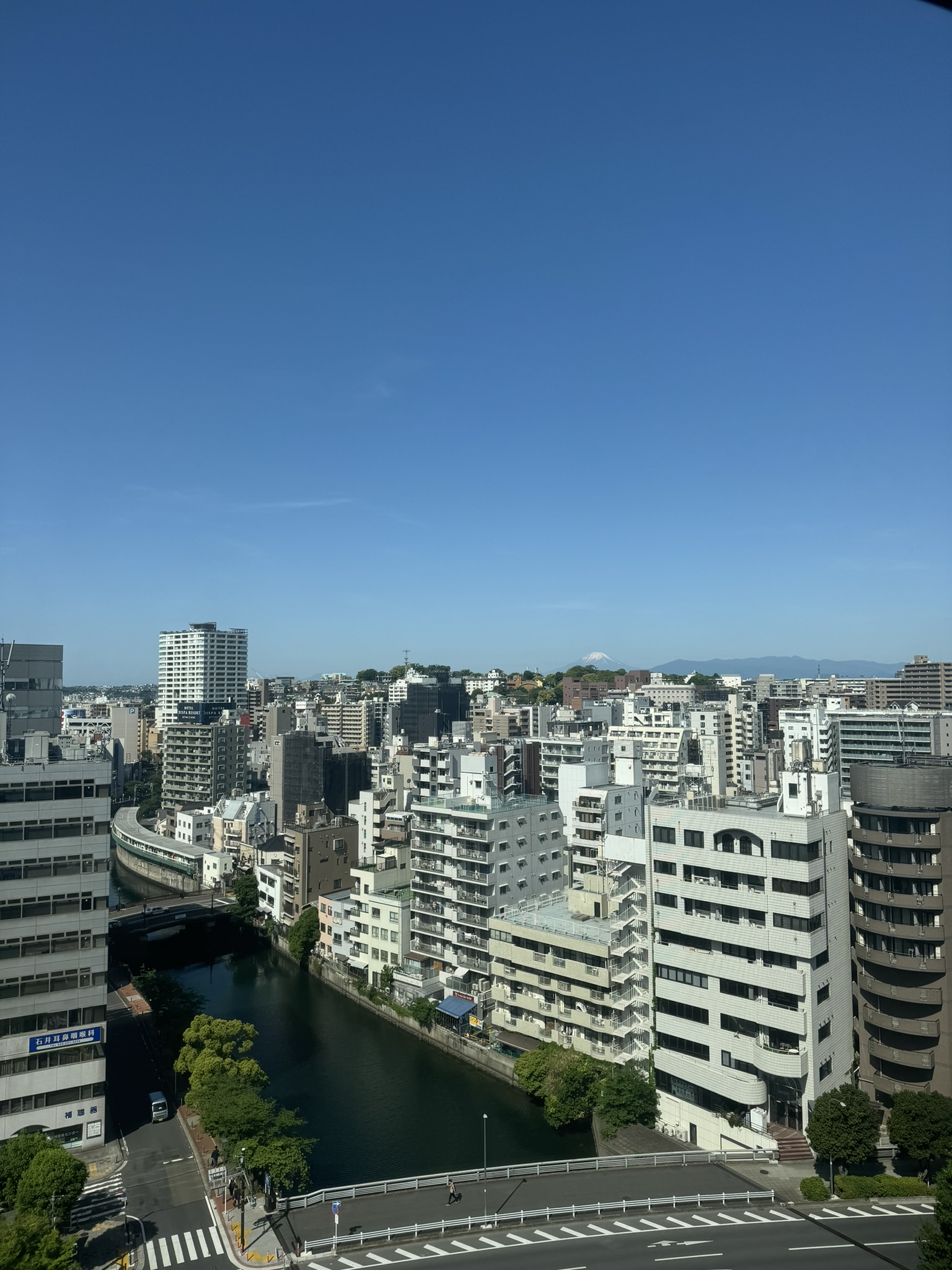 Mount Fuji View from Hotel